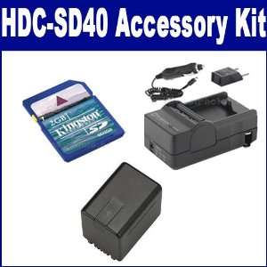  Panasonic HDC SD40 Camcorder Accessory Kit includes 