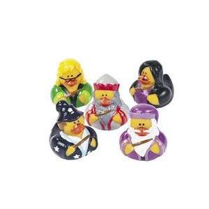  12 pc   Wizard Rubber Duckys Toys & Games