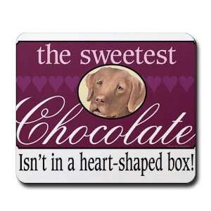 The sweetest chocolate Pets Mousepad by   Sports 