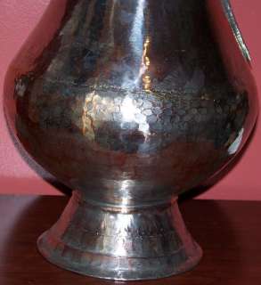 20 Armenian/Turkish Handmade Antique Copper Pitcher  
