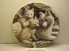   Beauty of Polar Wildlife Series   Arctic Wolf Family Collector Plate