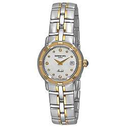 Raymond Weil Parsifal Womens Mother of Pearl Diamond Watch 