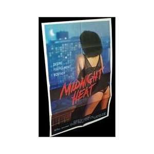  Midnight Heat Folded Movie Poster 1983 