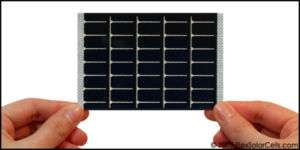 PowerFilm® MPT6 75 Flexible Solar Panel Cell 6v 50mA  