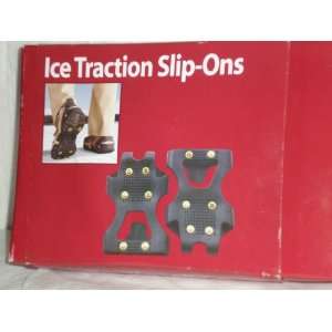  Ice Traction Slip on Foot Gear, Men Sizes 8 12 Sports 