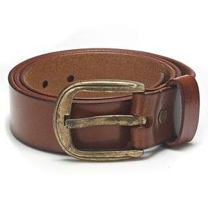 BNWT Full Grain Genuine Leather Brown Belt RRP $79.95  