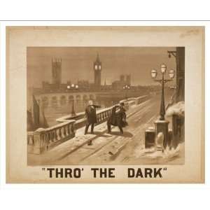    Historic Theater Poster (M), Thro the dark