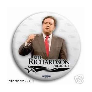  Bill Richardson for President Photo Button   3 
