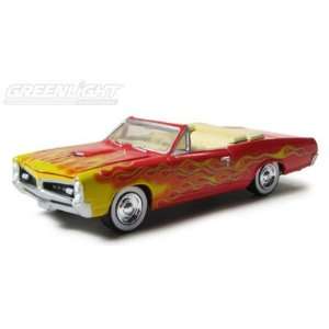 1967 Pontiac GTO Muscle Car Garage Up In Flames Series Diecast, 1/64 