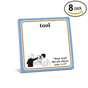  Knock Knock Say It With A Slang Sticky Tool (Pack of 8 