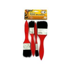 Bulk Pack of 24  4 Pack Each Deluxe Paint Brushes By Sterling (Each 