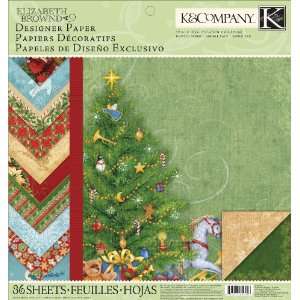  K&Company Elizabeth Brownd Visions of Christmas 12 by 12 