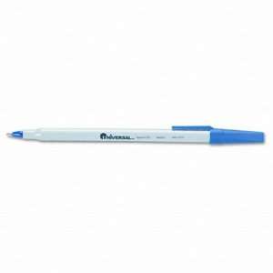  Universal 27411 Medium Point Blue Ink Ballpoint Pen (12 