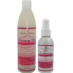  Aroma Paws 297 Gift Pack Shampoo & Spray   Geranium 