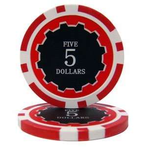  (25) 14 Gram Eclipse Poker Chips $5