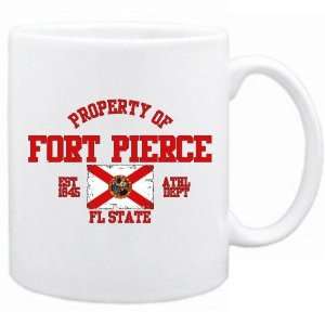New  Property Of Fort Pierce / Athl Dept  Florida Mug Usa City 