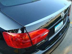 PAINTED VW JETTA 2011 2012 FACTORY STYLE LIP SPOILER WING NEW  