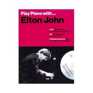  WB Play Piano With Elton John Book & CD Musical 