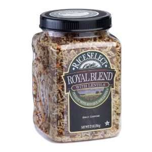 RiceSelect Royal Blend, Texmati Red Rice and Lentils, 27 Ounce Jars 