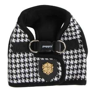  Authentic Puppia Luxurious Prestige Vest Harness B, Black 