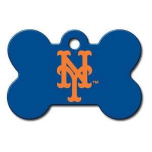  Quick Tag New York Mets MLB Bone Personalized Engraved Pet 
