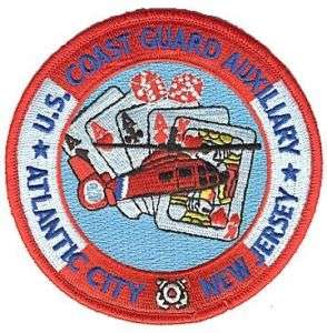 Auxiliary Atlantic City NJ W4898 Coast Guard patch  