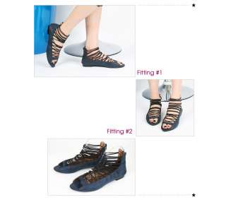 Womens Spring shoes Strappy Lace Up Gladiator Sandals  