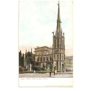  Postcard Grace Church New York City 1905 