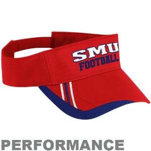  NCAA adidas SMU Mustangs Crimson Players Adjustable 