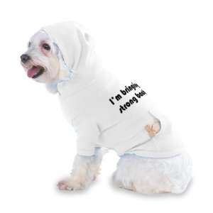 bringing strong back Hooded (Hoody) T Shirt with pocket for your Dog 
