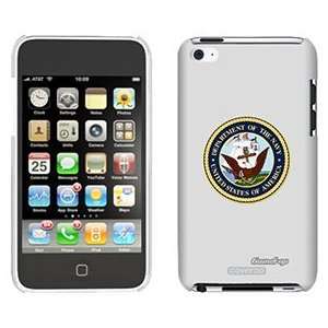  Navy Insignia on iPod Touch 4 Gumdrop Air Shell Case 
