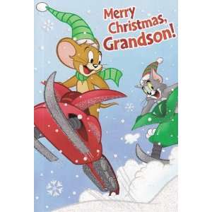  Greeting Card Christmas Tom and Jerry Merry Christmas 