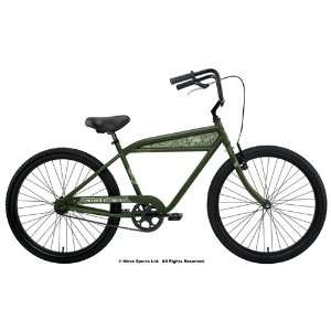  Nirve B 1 Cruiser 1 speed Mens Dollar Bicycle (Green 
