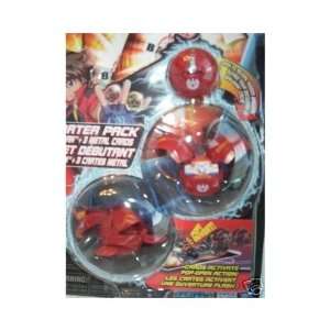  Skyress, Griffon and Mystery Marble Red Bakugan Battle 