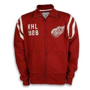  Detroit Red Wings Alden Full Zip Track Jacket Sports 