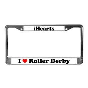 Roller Derby License Plate Frame by 