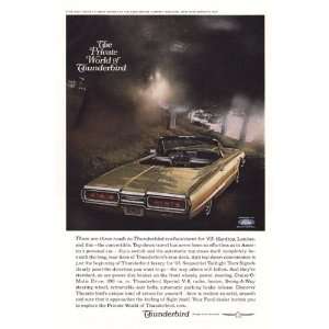  Thunderbird 1965 Landau Vintage Ad   (Convertible   Ford 