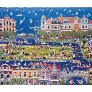  Alexander Chen Sunday Afternoon 550pc Jigsaw Puzzle Toys & Games
