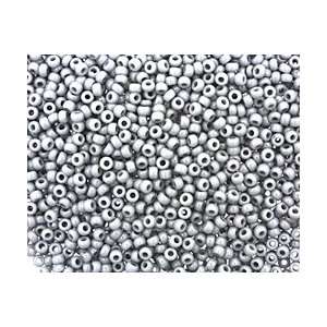   Opaque Gray Round 11/0 Seed Bead Seed Beads Arts, Crafts & Sewing