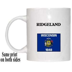    US State Flag   RIDGELAND, Wisconsin (WI) Mug 