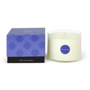  100% Soy Wax Candle   Whiteflower, 15 oz.