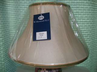 2011 Large NEW Moorcroft LAMP BASE & SHADE ANEMONE TRIBUTE Light 