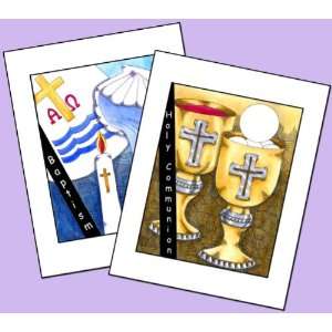  The Seven Sacraments (8 Classroom Cards) Toys & Games