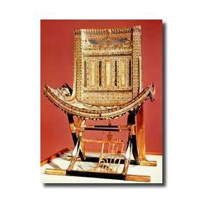  The Pharaohs Ecclesiastical Throne From The Tomb Of 