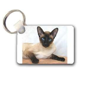Siamese Cat Keychain Key Chain Great Unique Gift Idea