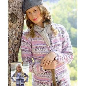  Crofter DK Cardigan (#9132) Arts, Crafts & Sewing