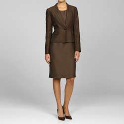 Jones New York Herringbone Jacket Dress Suit  