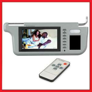 LCD Car Sun Visor Monitor For Car DVD Video Camera  