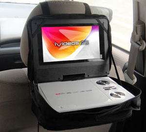 Car Headrest Mount for 8 or 8.5 Portable DVD Player  