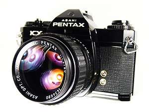 SLR Film 35 mm Camera PENTAX KX 50 mm F 1.2 lens USED Colection Fuji 